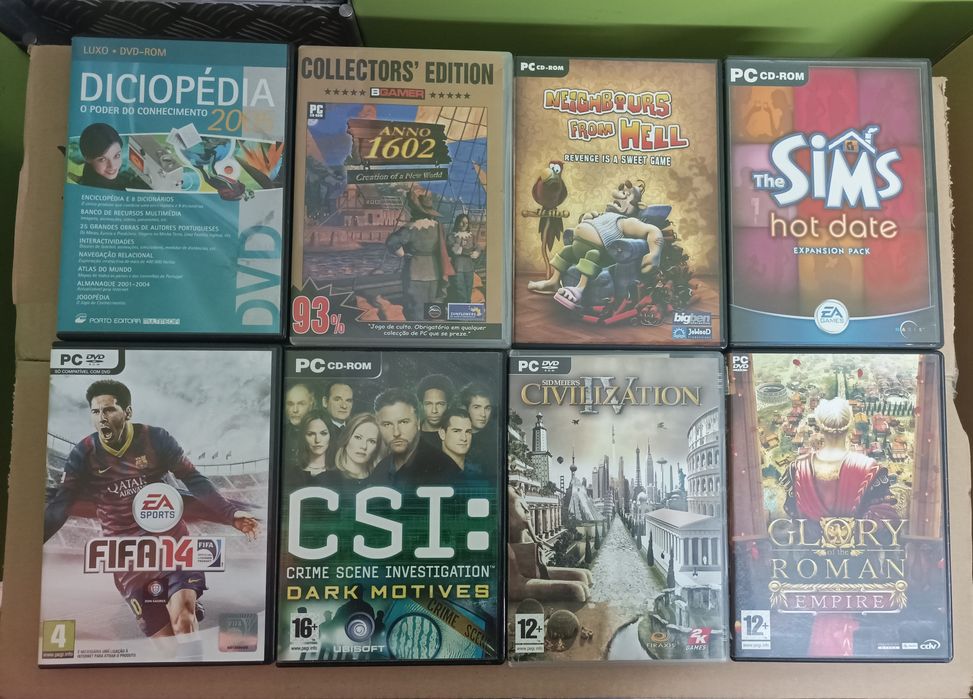 Jogos para PC em CD