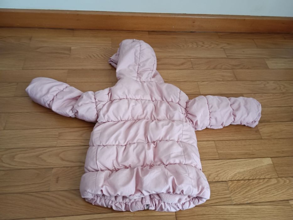 Casaco Zara 24-36m cor de rosa