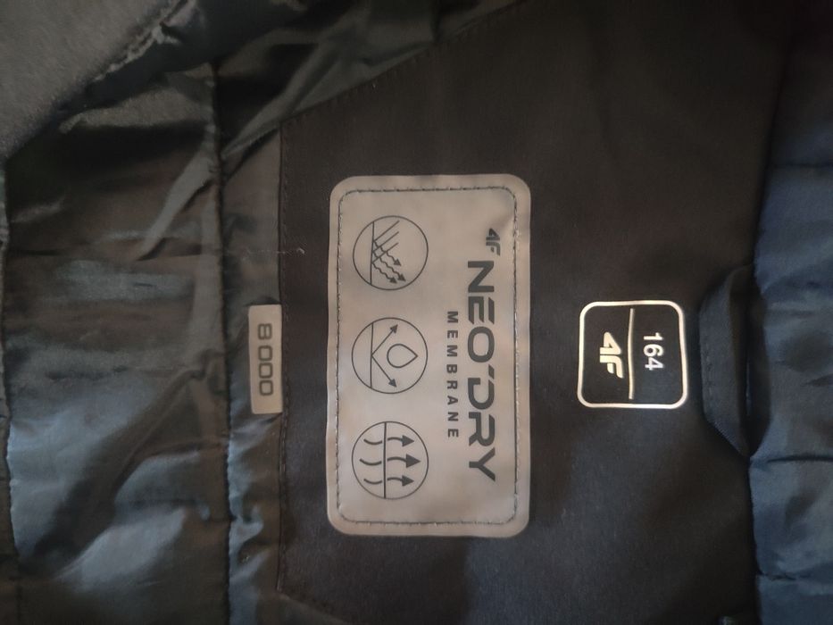 Kurtka zimowa narciarska 4F 8000 membrana