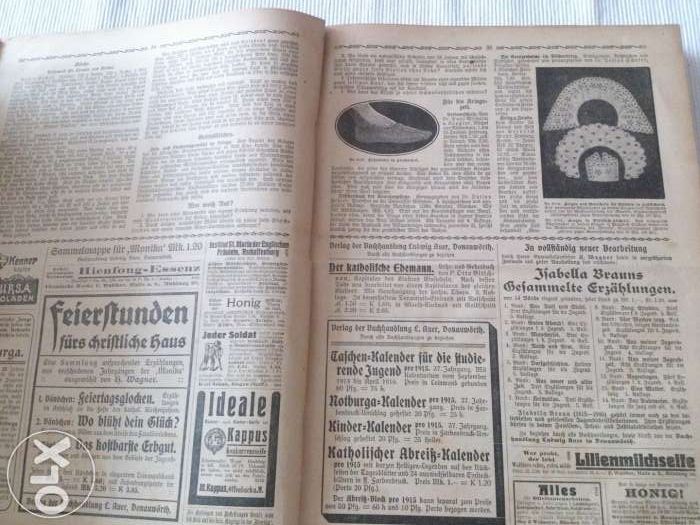 Stare czasopisma z 1908 roku