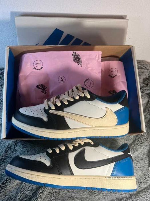 Jordan 1 Retro Low OG SP Fragment x Travis Scott R.41