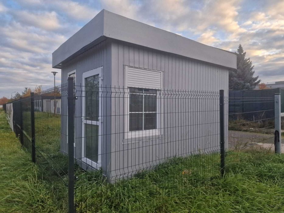 Kontener biurowy, stróżówka, handlowy, 12m2, 3x4m