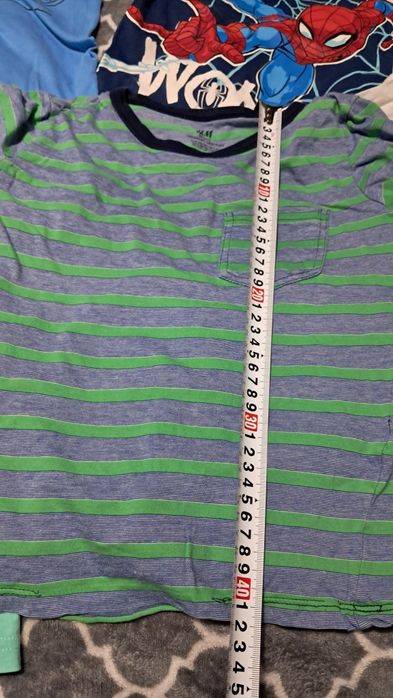 Zestaw 10x koszulki z krótkim H&M C&A 122