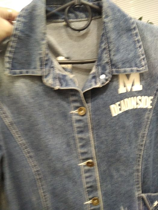 Джинсовый кардиган, размер М