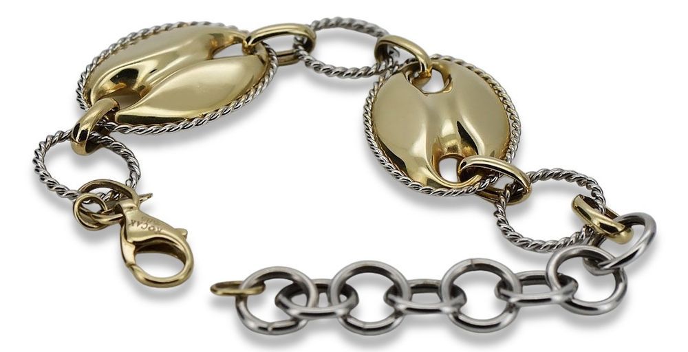 Złota bransoletka 14k 585 włoska Fantazy cbt001yw Białystok
