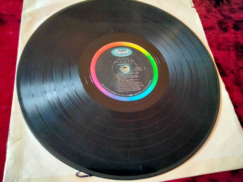 The Beatles Meet The Beatles! LP 1964 USA пластинка VG Repress 1966г.