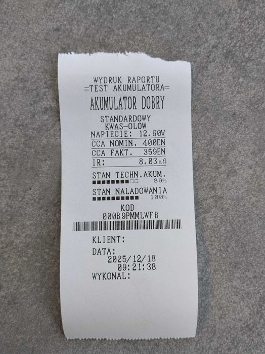 Akumulator MAXGEAR 45Ah 400A (EN) - 12V