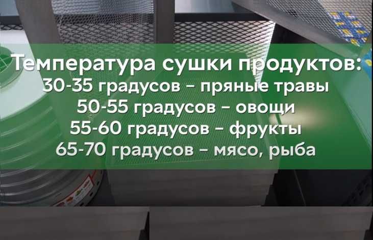 Сушилка мощная бытовая для фруктов и овощей на 5 секций