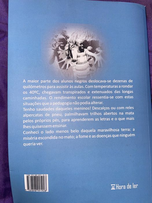 Livro “Geada e cacimbo”