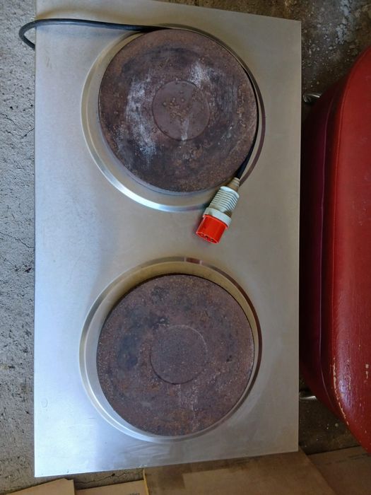 Taboret elektryczny stal nierdzewna