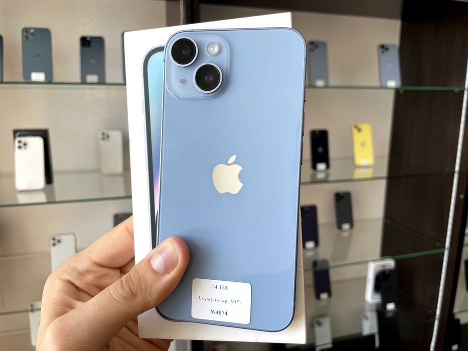 iPhone 14 128 gb Neverlock (фіз карта) / від Магазину + Гарантія
