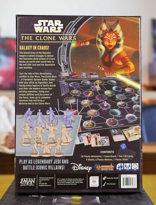 Star Wars: The Clone Wars | Jogo Tabuleiro