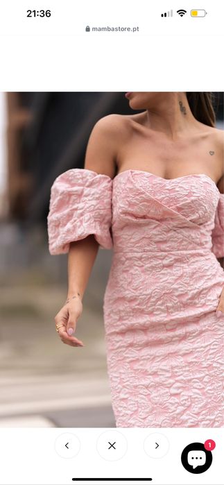 Vestido Mamba novo com etiqueta