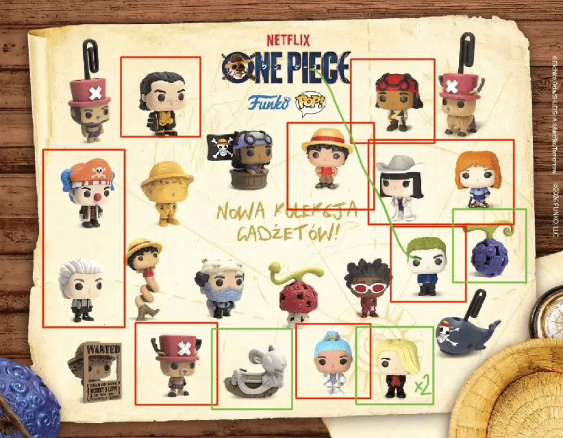 One piece Kinder joy