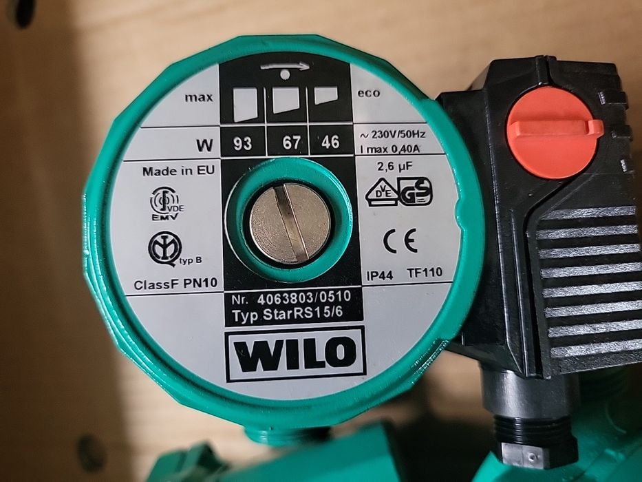 pompa obiegowa wilo star-rs 15/6-3 p