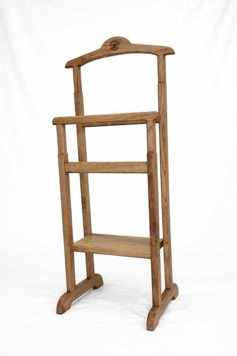 Вішак підлоговий з масиву дуб (масло віск) Ексклюзив