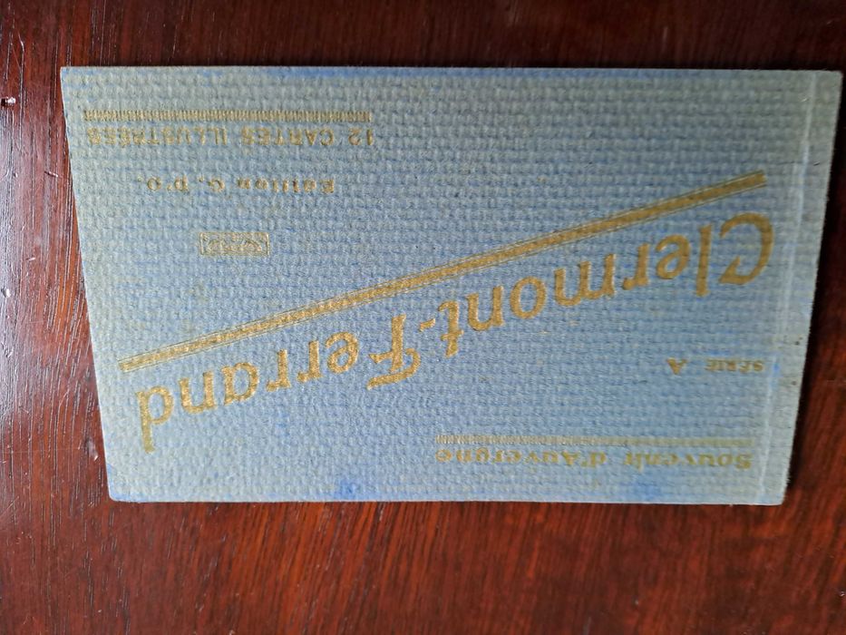 6 livros c/ postais Antigos!