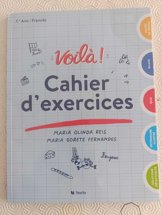 Cadernos de  fichas - manuais 7º ano