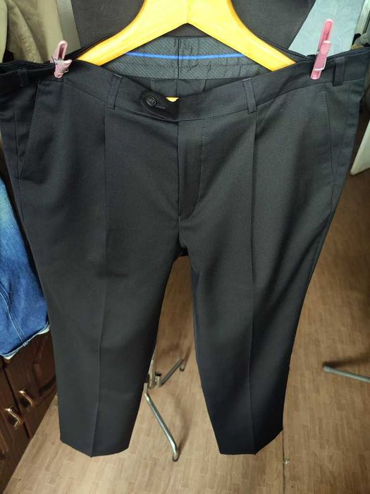 Джинсы брюки Bruhl wool trousers Germany w40 stretch black.
