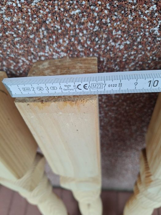 Nogi do stołu toczone