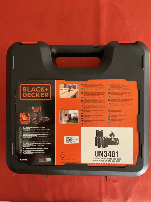 BLACK+DECKER BL188KB BRUSHLESS