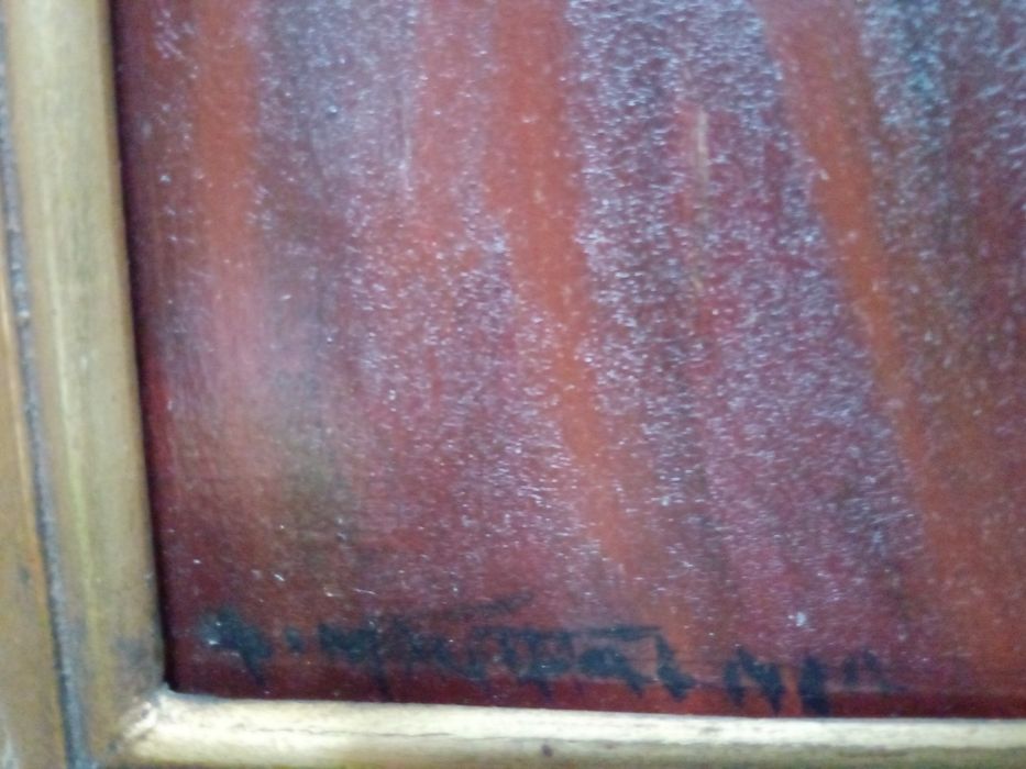 Quadro a óleo assinado