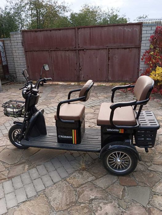 Электроскутер Crosser TR-4 VAGON 800W 72V/20Ah