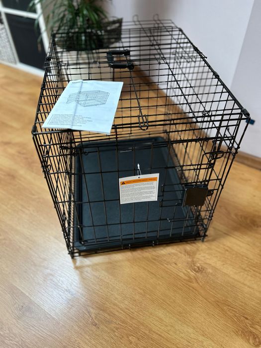 Klatka dla psa / DRUCIANA/ AMAZON BASIC / składana- NOWA