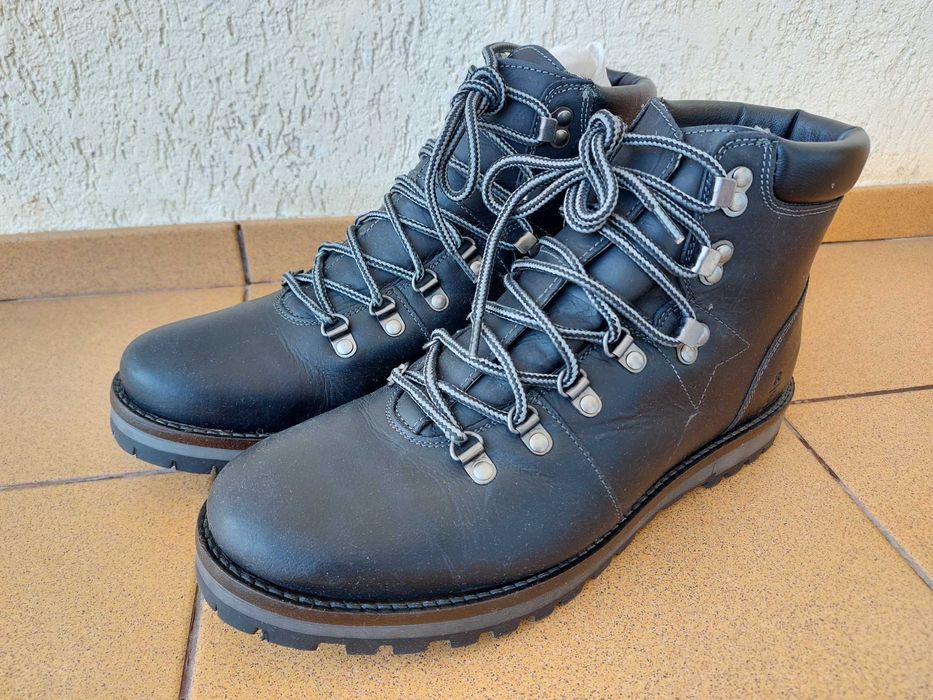 Ботинки зимние RESERVED. Кожа. Подошва Goodyear®. Оригинал. США