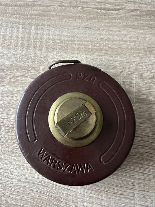 Stara taśma miernicza Prl vintage