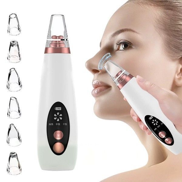 очиститель кожи и пор  для чистки лица/ Вакуумний очищувач шкіри