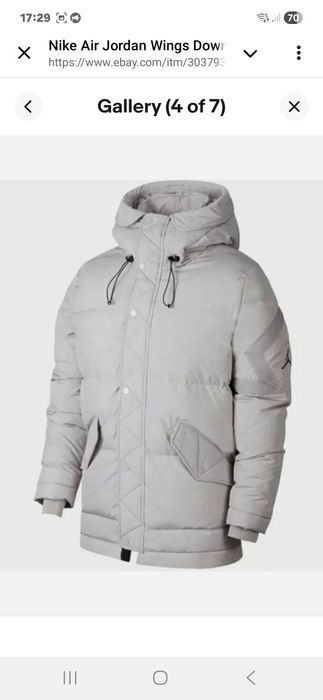 Пуховік  Nike Air Jordan Wings Down Parka