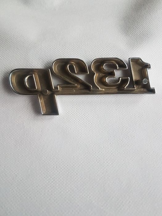 Fiat 132p znaczek emblemat unikat  kolekcjonerski