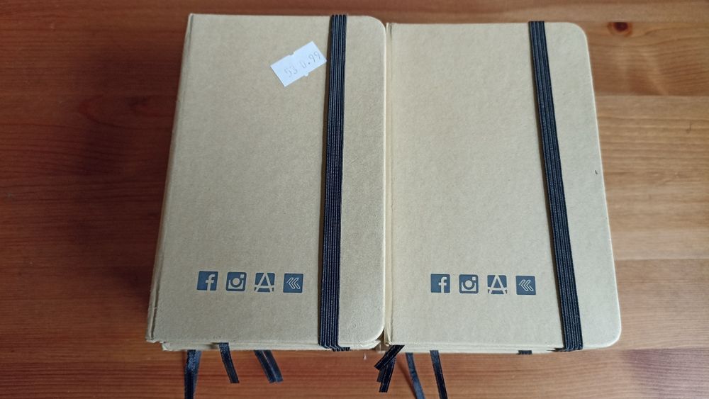Komplet, nowe, mały notes, 12 sztuk