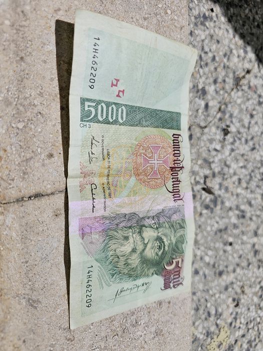 Nota 5000 Escudos