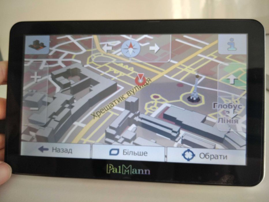 GPS навігатор PallMan 7'' TIR / ADR Європа + Україна! Свіжі карти 2026
