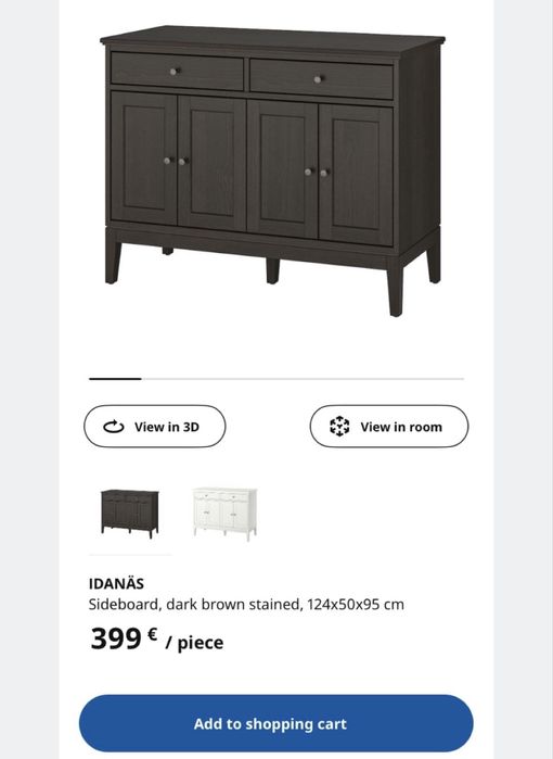 Comoda/Aparadores / IDANAS IKEA como novo
