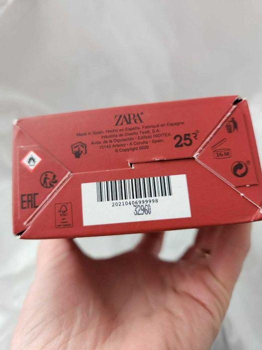 Парфумована туалетна чоловіча вода till sunrise zara 80ml