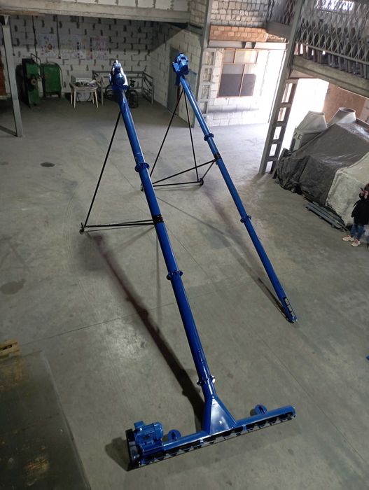 Шнекові транспортери, погрузчик зерна,гвинтовий конвеєр, протруювач