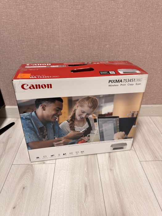 Принтер Canon PIXMA TS3451 (Wi-Fi, сканер, копір)
