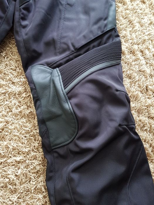 Calças motard Dainese Ridder D1 Gore-Tex Black/Ebony Tamanho 50