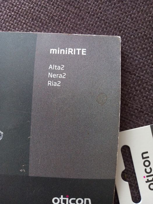 Aparat słuchowy OTICON miniRITE  lewy beżowy