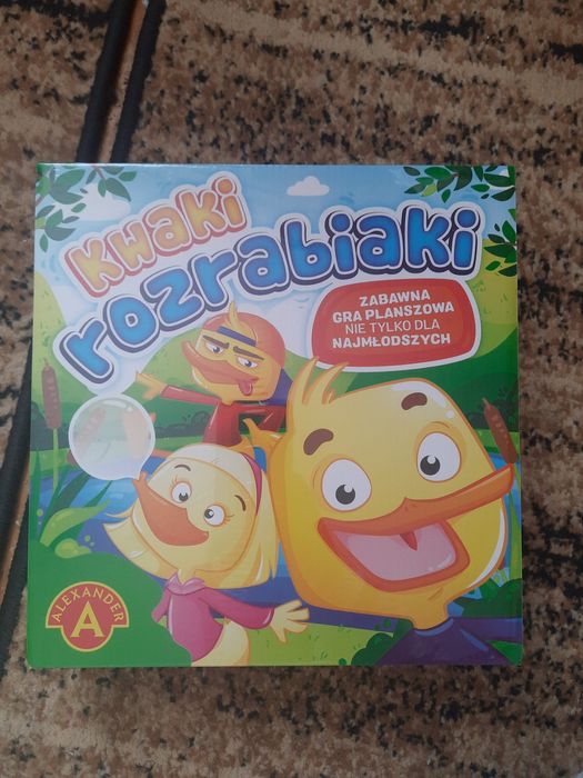 Kwaki rozrabiaki nowa gra planszowa