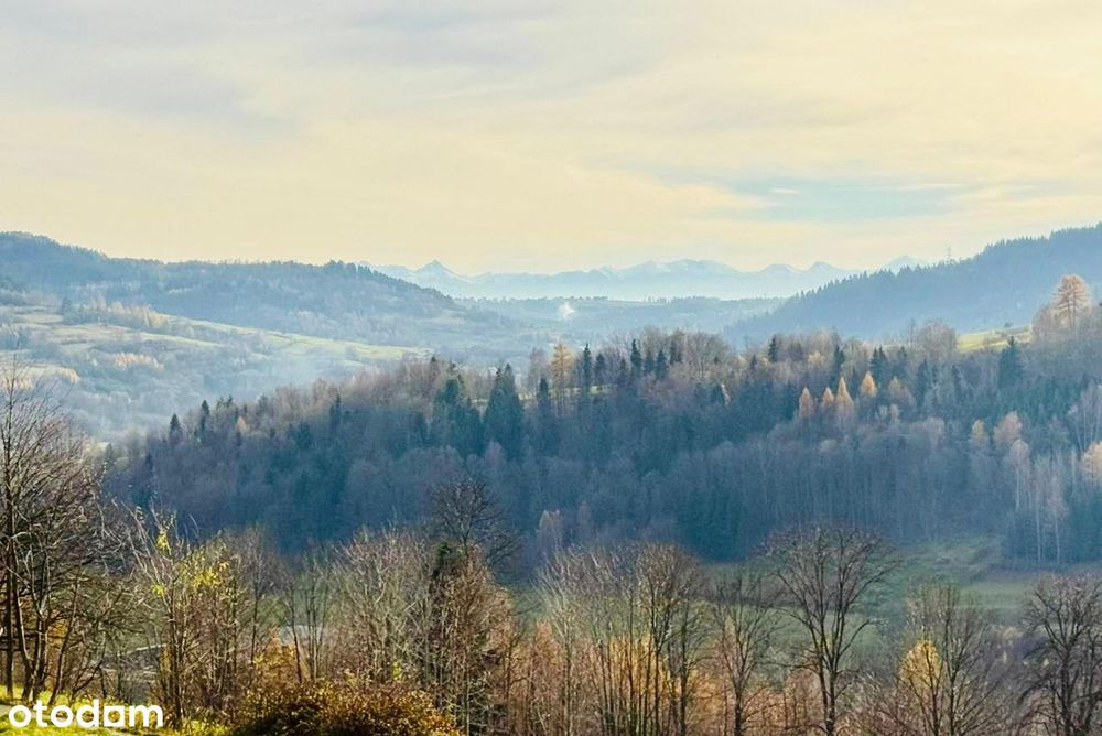 Działka z widokiem na Tatry w Tokarni