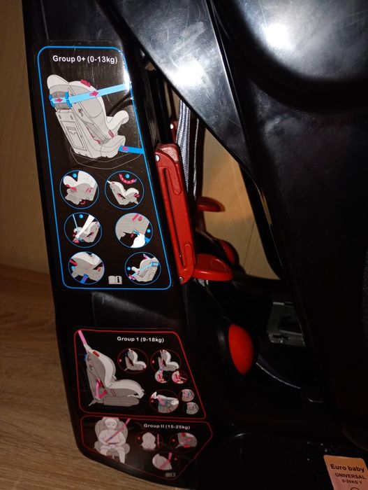 Fotelik samochodowy BSX Air Force 0-25 kg + wkładka AeroMo
