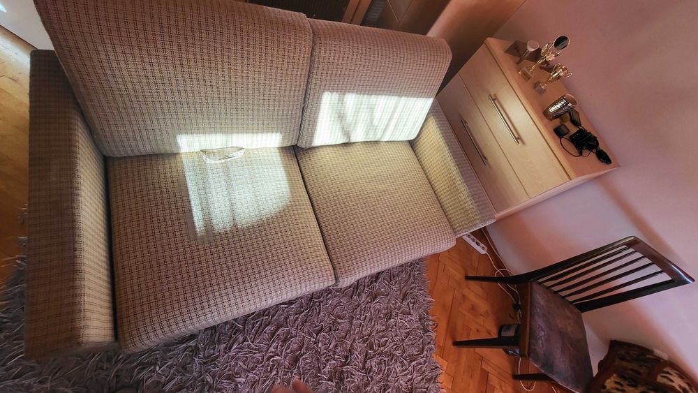 Sofa dwuosobowa rozkładana
