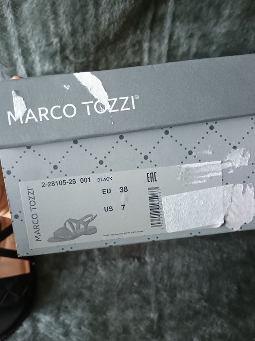 Sandałki damskie na lato Marco Tozzi