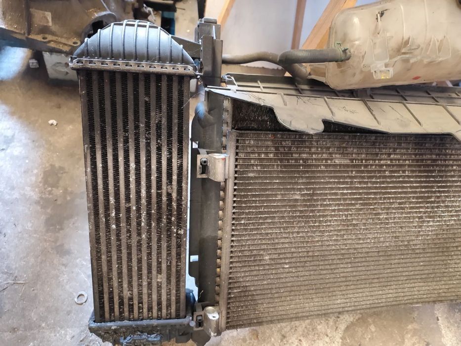 RENAULT KANGOO CONJUNTO RADIADORES TERMOVENTILADOR - RD012