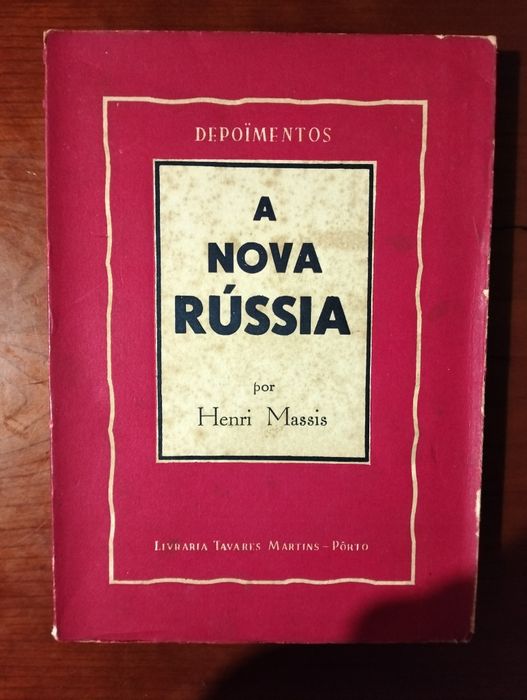 Livro A Nova Rússia (Henri Massis)