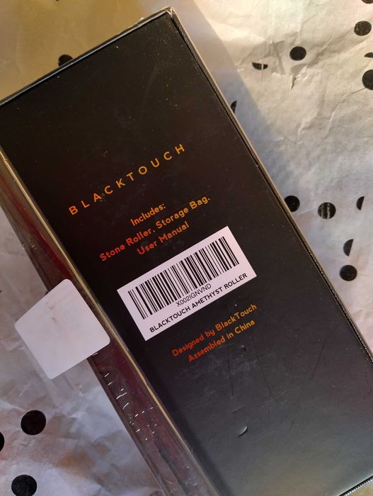 Аметистовий ролик для масажу обличчя BlackTouch